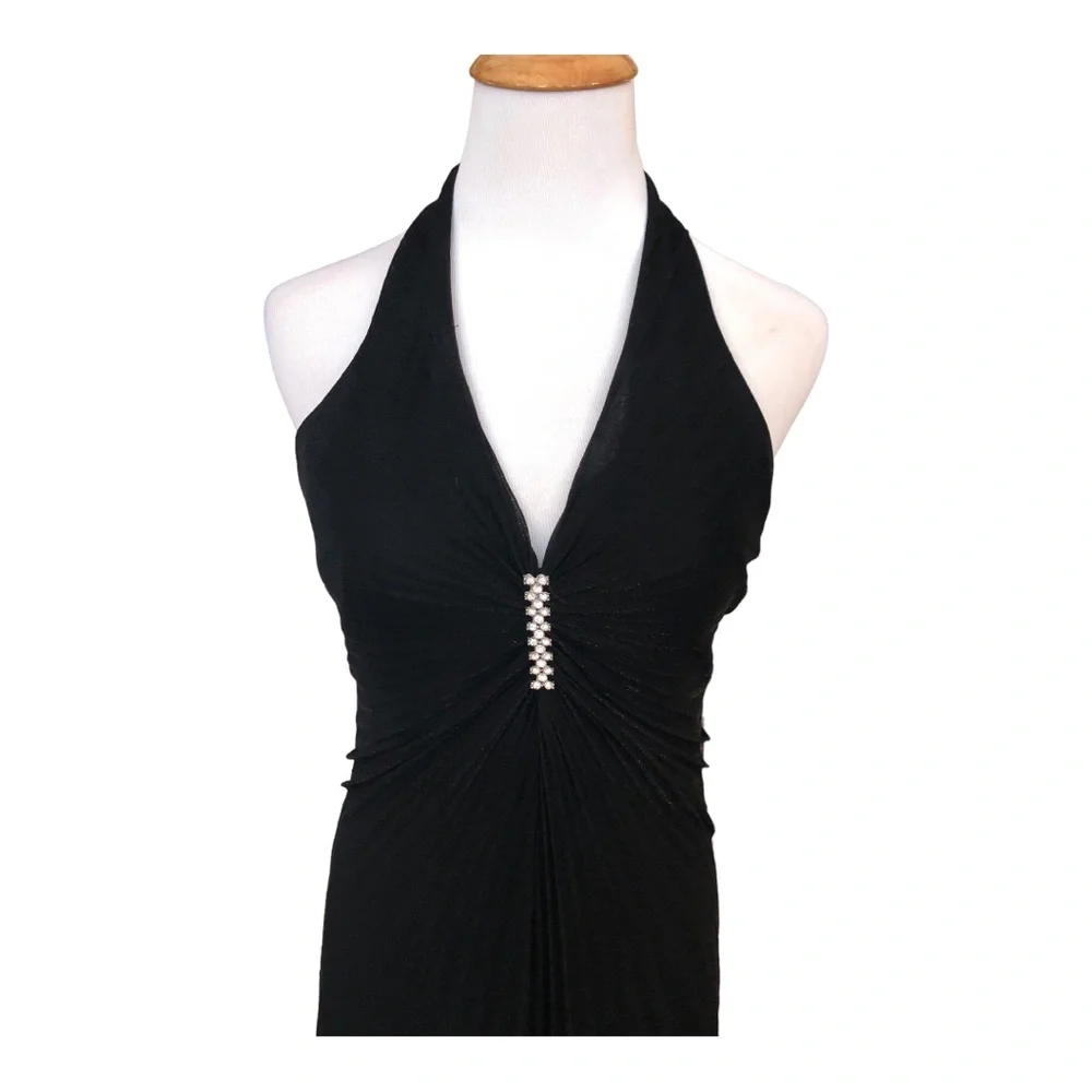 JUMP Apparel Co. by Wendye Chaitin Black Formal Dress- 5/6 Vintage - Picture 2 of 8